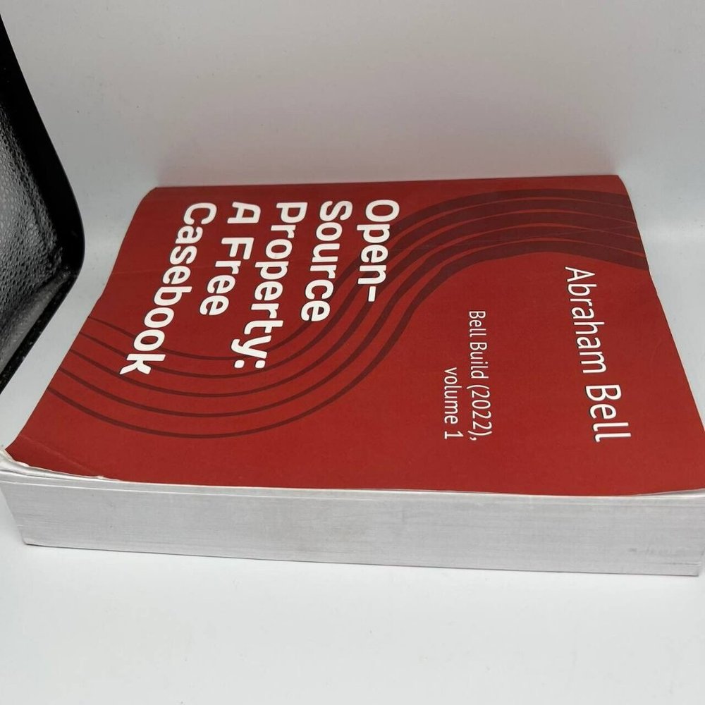 Open‎ Source Property: A Free Casebook Paperback - Picture 4 of 8